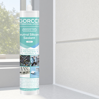 Mastic silicone neutre à base d'alcool pour le jointement des fenêtres, des portes et du béton dans la construction