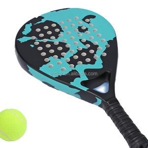 Padel Et Balles,Fun Beach Ball Raquettes Paddle Kit - Jeu Padel Avec Poignée Antidérapante, équipement Sportif Pour Terrain Jeu, Arrière-cour, Jardin Cyhamse