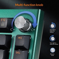 HEXGEARS Z2 Pro 79 Tombol Layar TFT Knob Tri-Mode BT Kailh Switch Hot Swappable Gasket Aluminium RGB 5000mAh Keyboard Nirkabel