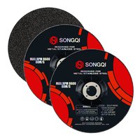 SONGQI 7 pouces 180 mm métal meulage résine d'oxyde d'aluminium disque de meulage abrasif meule