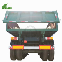 Semi-remorque à parois latérales personnalisables pour le transport de marchandises industrielles multi-usages