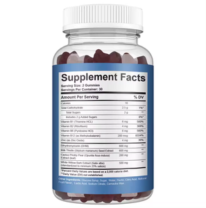 Oem odm כבד צמחוני גמילה אנטי-hangover gummies פרימיום ויטמינים להקלה תלייה - Product Image 2