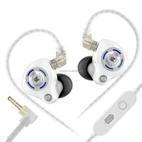 Écouteurs intra-auriculaires KZ Gale HiFi avec un seul transducteur dynamique, basses profondes, filaires, Type-C, pour le gaming, le fitness, la course à pied et l'audio en déplacement