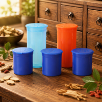 Bouteilles à ouverture facile résistantes aux enfants, flacons en plastique PP, contenants pour médicaments et pilules, multicolores, fabrication OEM personnalisée en Chine