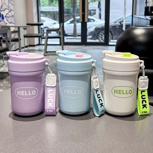 316 Stainless Steel Vacuum Insulated Coffee Cup Thickened Walls Portable Design for Students Modern Minimalism Home Office Use - Product Image 4