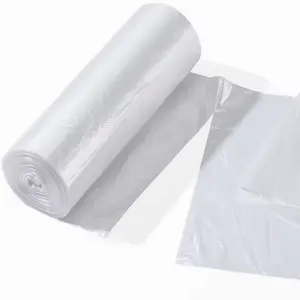 Sacchetti di plastica in polipropilene per impieghi pesanti riciclati grandi contenitori in plastica nera hdpe sacchetti della spazzatura/sacchetti della spazzatura