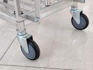 गोदाम बहु स्तरीय आदेश उठा ट्राली के साथ सीढ़ी कदम - Product Image 4