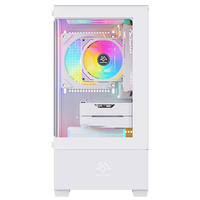SNOWMAN CS085 RGB Mid Tower Gamer PC Case RGB Lighting Compatible M-ATX Mini-ITX MicroATX ITX Made Acrylic Ready for Popular