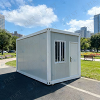 Unité de conteneur préfabriquée FLKT à livraison rapide, prête à être expédiée, bureau modulaire préfabriqué, maison en conteneur maritime