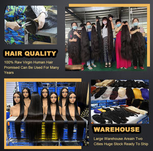 Perruques Lace HD 30 et 40 pouces, lisses comme des baguettes, sans colle, en cheveux vietnamiens, pré-épilées, en cheveux humains naturels bruts, Lace Front - Product Image 5