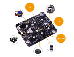 Yahboom microbit robot xe kit đồ họa <span class=keywords><strong>Python</strong></span> lập trình IR ứng dụng điều khiển cho STEM giáo dục tương thích với microbit V2 V1 - Product Image 5