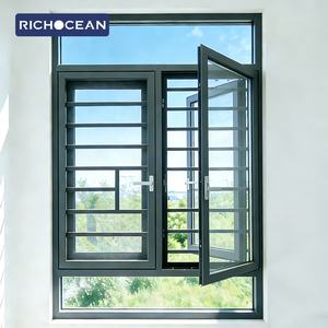 Fenêtres à battants RICHOCEAN pour cuisine, résistantes aux intempéries, avec garde-corps de sécurité, en aluminium et verre Low-e - Product Image 3