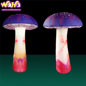 Décoration de ballon champignon gonflable WAHA, taille personnalisable, 16 couleurs, ventilateur intégré pour mariage, fête, thème <span class=keywords><strong>Alice</strong></span> <span class=keywords><strong>au</strong></span> <span class=keywords><strong>pays</strong></span> <span class=keywords><strong>des</strong></span> <span class=keywords><strong>merveilles</strong></span> - Product Image 1