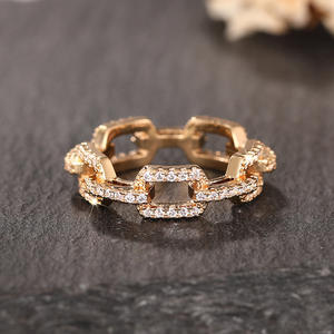 A101 Geometric Cocktail <b>Ring</b> 925 Silver Rhodium Plated <b>Crystal</b> Rhinestone Micro Insert Unisex Everyday Wear - Product Image 2