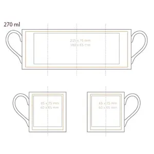 ELEGANTE Tazza in Porcellana Personalizzata per Merchandising - Product Image 3