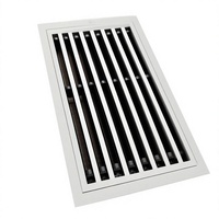 Diffuseur linéaire en aluminium avec filtre, design moderne et durable
