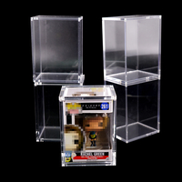 Vitrine magnétique pour Funko Pop Vinyl Figure Vitrine Acrylique Résistant aux Rayures Construction Rigide Fun Ko Pop Hard Case