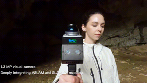 جهاز ليزر ثلاثي الأبعاد نظام Gnss Rtk ماسح ليزر في الوقت الحقيقي جهاز قياس LiGrip <span class=keywords><strong>O2</strong></span> Lite GreenValley - Product Image 4