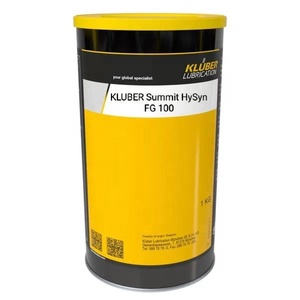 Grasso ad Alte Prestazioni KLUBER Summit HySyn <span class=keywords><strong>FG</strong></span> <span class=keywords><strong>100</strong></span> 1KG Durata Prolungata dell'Olio Bassa Evaporazione per Compressori e Ingranaggi - Product Image 1