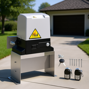 Moteur de portail coulissant électrique 3100 lb 500 W AC 230 V avec 2 télécommandes et kit de sécurité - Product Image 2