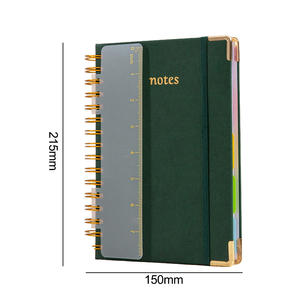 Carnet de budget A5 en cuir PU avec spirale, index et règle, système d'enveloppes pour espèces - Acheter le produit sur Alibaba.<span class=keywords><strong>com</strong></span> - Product Image 6