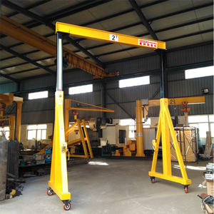 رافعة جسرية صغيرة متنقلة بدون مسارات بحمولة 5 طن وارتفاع قابل للتعديل - Product Image 3