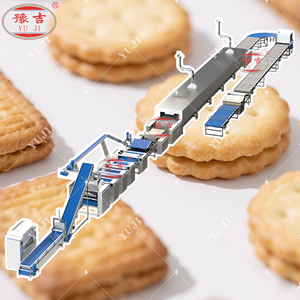 Horno de Túnel, Línea de Producción de Galletas Duras Totalmente Automática, Máquina de Fabricación de Galletas, Equipo de Ensamblaje, Fábrica de Alimentos - Product Image 1