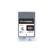 Kartrid Pigmen Penuh Kompatibel untuk Printer ImagePrograf TA-20/TA-30 PFI-030 Kapasitas 130ml Hitam/Magenta/Kuning/Cyan