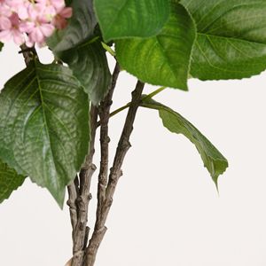 Bouquet d'hortensias artificiels Dream Castle en plastique souple, longue durée, pour mariage et décoration intérieure - Product Image 4