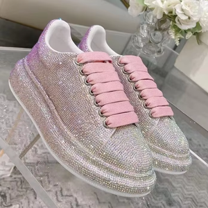 <b>Top</b> Luxury Designer Sneakers MQ Genuine Leather Chunky Sole Lace-Up Height Increasing Casual Athletic Outdoor Lightweight All - Product Image 3