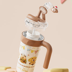 Termo al vacío de bebida doble de acero inoxidable 316 de gran capacidad flor de cerezo Panda Dile Bell diseño clásico para agua al aire libre - Product Image 5