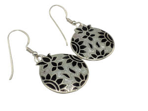 Pendientes Colgantes Hechos a Mano de Plata de Ley 925 Estilo Vintage, Joyería de Regalo para Mujer, Moda Bohemia, Sin Níquel, Sin Plomo, Venta al por Mayor - Product Image 4