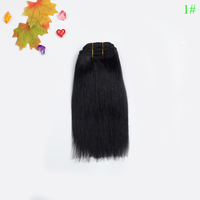 Boneka Bayi Kulit Hitam Afrika-Amerika Bergaya, Rambut Halus, Serat Protein, Gelombang Dalam, Kulit Lembut, Buatan Tangan