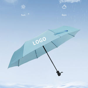 Ombrello pieghevole leggero antivento con Logo personalizzato in colori pastello assortiti per regali aziendali - Product Image 6