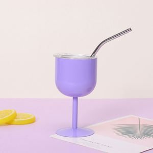 Verre à vin isotherme double paroi en acier inoxydable de 4 oz avec mini ventouse pour vin rouge, idéal pour les fêtes, cadeaux d'affaires, anti-fuite - Product Image 4