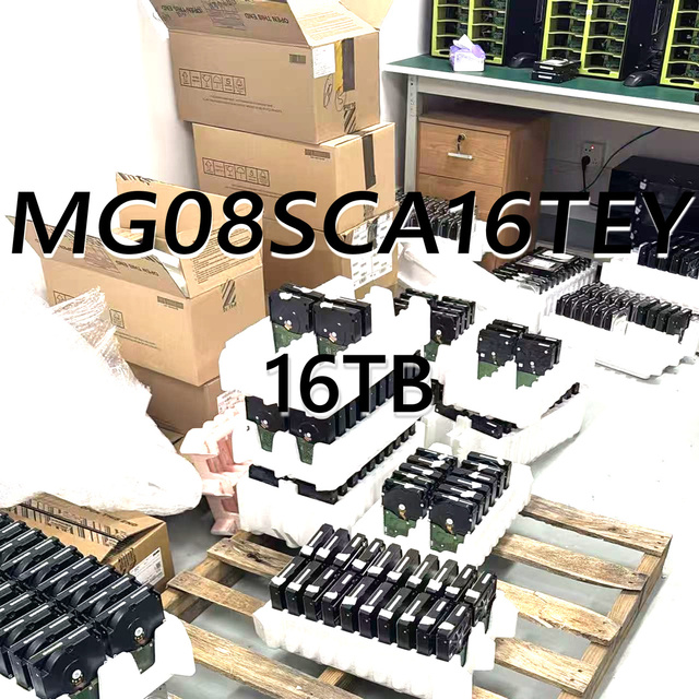 MG08SCA16TEY Hard Drive 10TB HDD SAS 7200RPM 024HF9 Enterprise Computer Accessories Pendrive CCTV NAS CMR Server