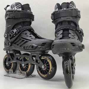 Patins à roulettes tendance, best-sellers, de haute qualité, pour le patinage artistique, avec dessus en cuir et 3 freins avant en PU sur les roues - Product Image 3