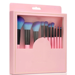 ชุดแปรงแต่งหน้า YRX 10 ชิ้น สีชมพู ขนาดต่างๆ 1 ชุด รับทำโลโก้ ขนแปรงนุ่มคุณภาพสูง อุปกรณ์แต่งหน้าสำหรับใบหน้า - Product Image 4