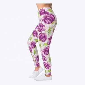 2022 nuevas mallas florales para mujer Activewear transpirable Spandex Anti-Bra Logo OEM tamaños personalizados - Product Image 2