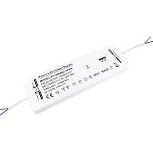 IP20 60W Constant Voltage PFC <b>LED</b> Strip <b>Driver</b> Ultra Slim Cabinet <b>Driver</b> 100-240V AD-DC 12V <b>24V</b> <b>LED</b> Power Supply Single Output - Product Image 2