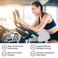 Cápsulas Supresoras del Apetito Personalizadas al por Mayor con Cetona de Frambuesa para el Control de Energía en Adultos y Apoyo a la Digestión, 120 Unidades