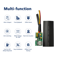 Traceur GPS avec suivi du comportement du conducteur, mini GPS 4G + 2G avec puce SIMCOM, plateforme gratuite, microphone, port USB et configuration SMS