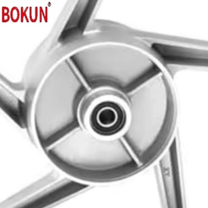 <span class=keywords><strong>ล้อ</strong></span>แม็กซ์อะลูมิเนียมฟอร์จสีขาว BM150 Eries ขนาด <span class=keywords><strong>17</strong></span> นิ้ว แบบห้าก้าน สำหรับรถจักรยานยนต์ พร้อมล้อหน้าและล้อหลัง - Product Image 5