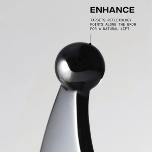 Neues einzigartiges Design 3-in-1-Akupunktur-Massagekamm Gua Sha Edelstahl-Gesichtsculpt-Werkzeug für Entspannung und Haut gesundheit - Product Image 6