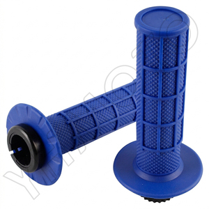 YHMOTO 22mm <b>Locking</b> Handle Grip Rubber Half Waffle for Honda CRF KTM SXF - Product Image 4