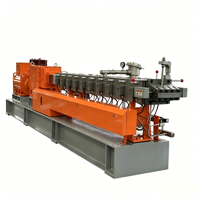 Línea de Extrusora de Peletización Subacuática de Doble Tornillo para Compuesto de Elastómeros TPE TPU 350-600kg/h de Fábrica