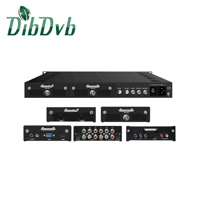 Multi-standard DVB-S/S2/S2X Modulator with H.264 SD HD Encoder