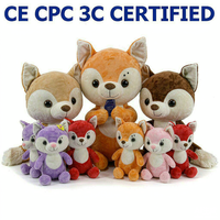 Jouets en peluche écureuil personnalisés OEM ODM, animaux de la forêt d'automne en peluche, vente en gros, cadeau pour enfants