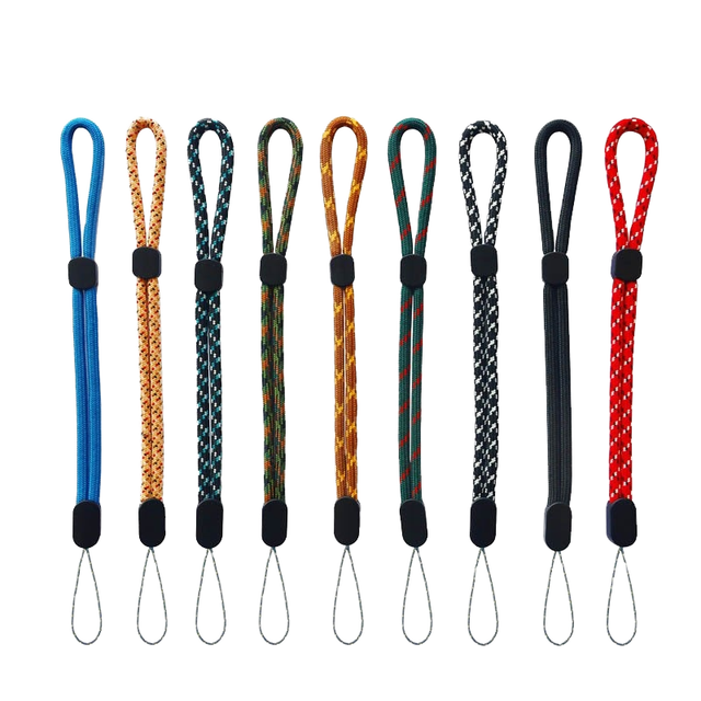 Adjustable Nylon Wrist Lanyard with Reflective Reinforced Hand Straps Compatible with Phone Cases USB Camera Other Accessories