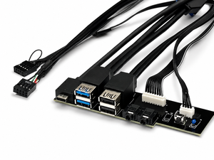 ODM 桌面前置面板集线器，带 LED 灯、开关、麦克风、XLR、CAT6、户外使用、C to C 连接、仪表连接、电线电缆、电缆组件 - Product Image 3